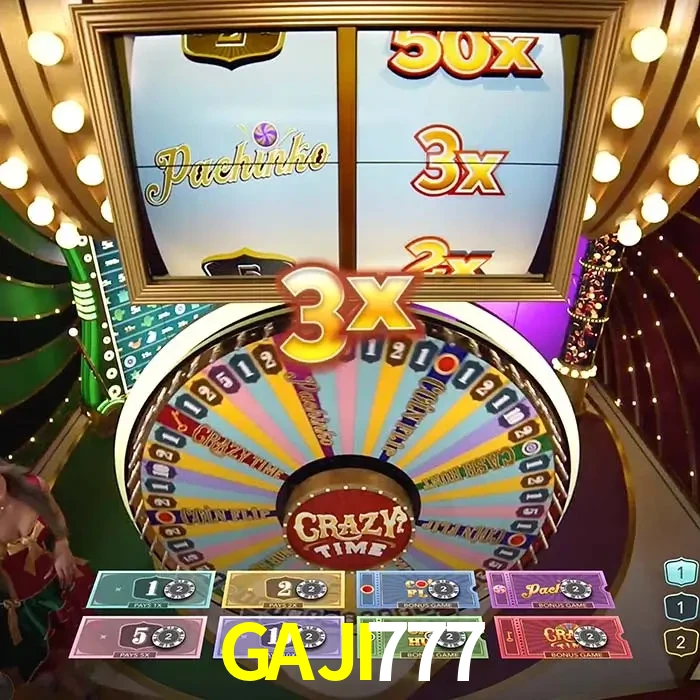 GAJI777 — Crazy Time live game show | Play on Android APK & iPhone for real money | Evolution